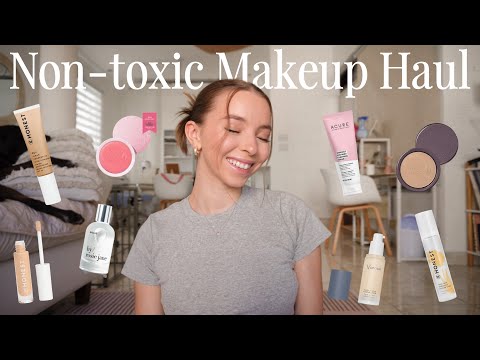 Non-toxic makeup & skincare haul ♡