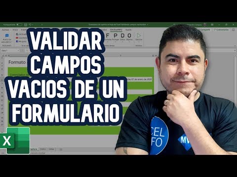 How to ✔ VALIDATE EMPTY fields of a Data Form in Excel [VBA and macros]