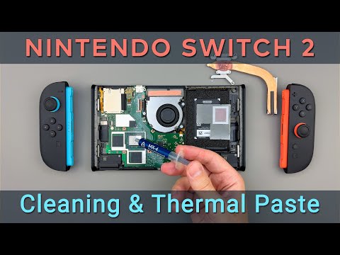 Nintendo Switch 2 Overheating Fix: Clean Fan & Replace Thermal Paste