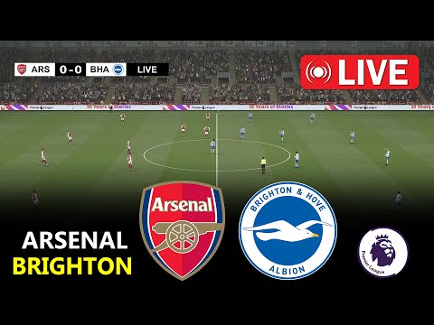 🔴LIVE : Arsenal vs Brighton | English Premier League 2025 | Epl Live Stream | PES 21 Simulation Game
