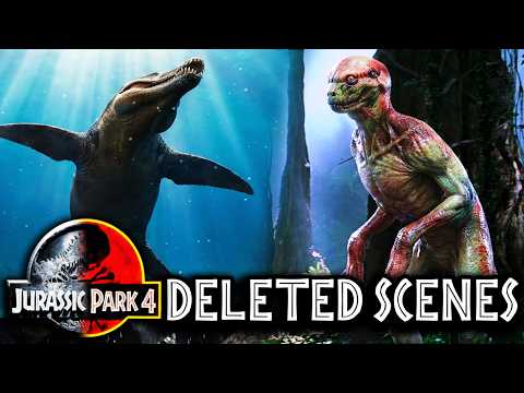 🔥JURASSIC WORLD’S Strangest Deleted Scenes, Cut Dinosaurs & Lost Concepts