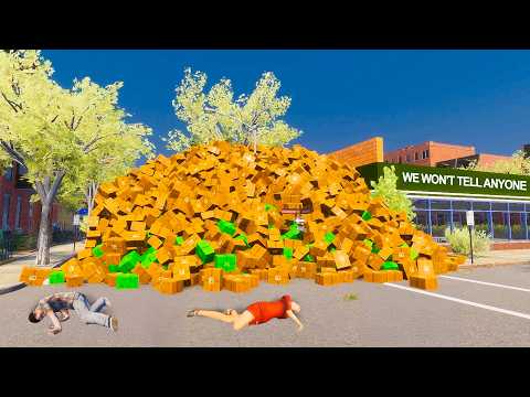 I Made $375,272,700 On Day One and Used It To Torment The Locals - Internet Cafe & Supermarket Sim