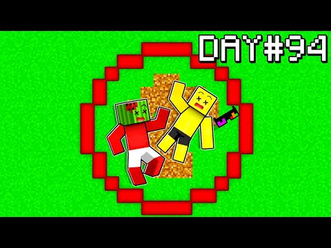 I SURVIVED 100 DAYS In A Circle!