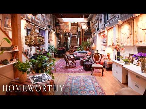Inside an Artist's Incredible NYC Townhouse | House Tour