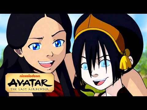 Katara & Toph's Friendship Journey! | Avatar: The Last Airbender