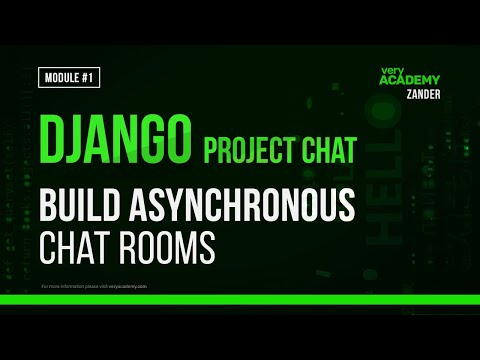Learn Django - Build an Asynchronous Chatroom with Django and Channels