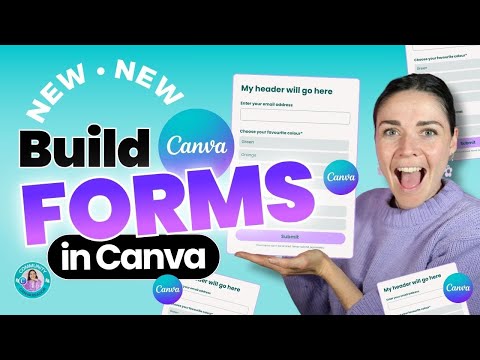 Collect Data + Embed Forms Using Canva Forms (No Other Tools Needed!)