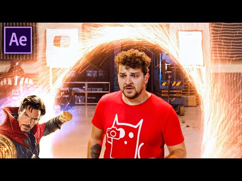 Step Through DR. STRANGE PORTAL in After Effects