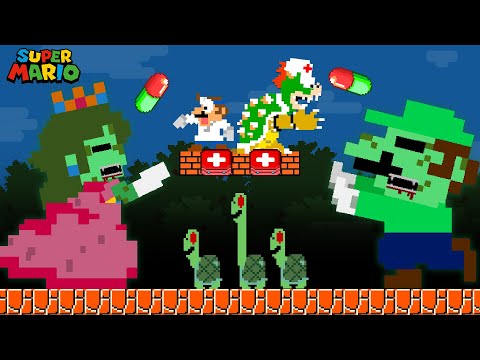 What if Doctor Mario vs Zombie Apocalypse | Game Animation