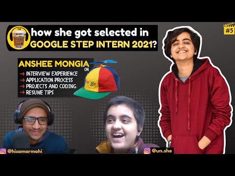 How she got selected in Google Step Intern 2021 !!!!  #google #step #intern #2021