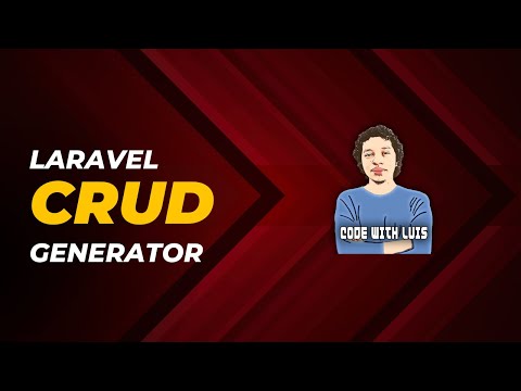 Laravel CRUD en Minutos con Laravel CRUD Generator