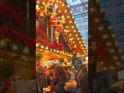 Magical London Christmas Walk 🎄🎅 | Leicester Square #visitlondon #travel #christmas #london4k