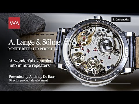 A. Lange & Söhne Minute Repeater Perpetual – Pure Saxon Watchmaking Excellence | WatchAdvisor