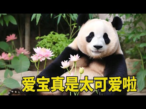 爱宝真是太可爱啦，在爱宝卖萌的画面里连姐妹俩的身影都看不见，这不就是妥妥的C位啊！【牧场时间】