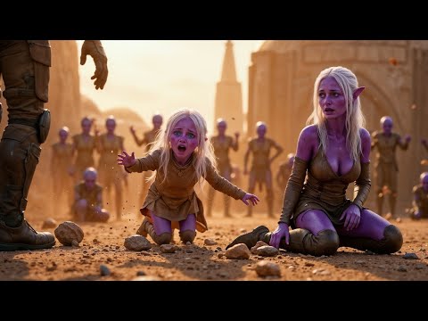 "Save My Sister, I'll Be Your Slave Forever!"—Alien Girl as Mob Stoned Her Sister| Sci-Fi| HFY Story