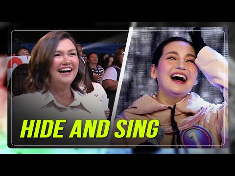 Angelica Panganiban recognizes Kyla's voice in 'Hide and Sing' | ABS-CBN News
