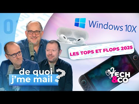Switch 2, traduction AirPods, Windows 10...les tops et flops 2025