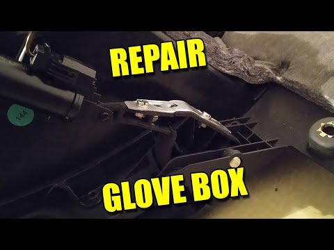 Remove and Repair Glove Box on Audi TT Mk2