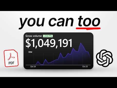 How to Make $1M Digital Products 100% Using AI