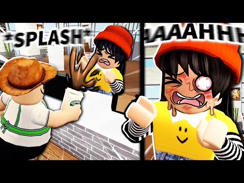 I became a Roblox Starbucks worker and treated the customers terribly