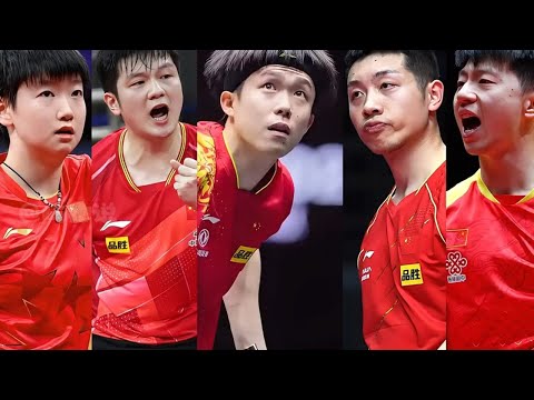 The Chinese table tennis team contracted to make me laugh for a year, with more comedians per capita