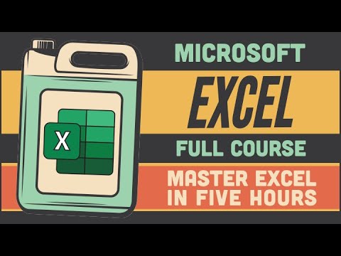 Microsoft Excel Tutorial for Beginners | Full Course