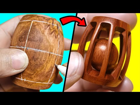 Satisfying Wood Carving & Ingenious Woodworking Joints