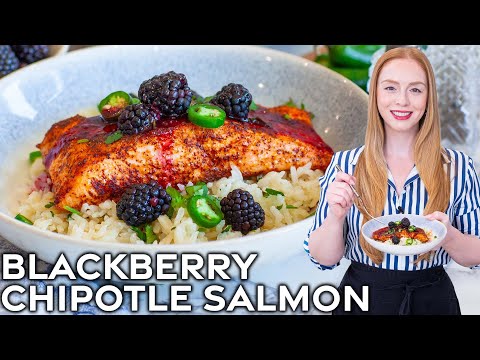Blackberry Chipotle Salmon - The Best Salmon Recipe!