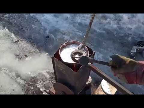 Аэросани | Литье алюминия проще некуда.