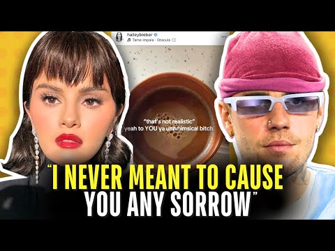 Justin Bieber and Selena Gomez communicate through posts, and Hailey throws shade at Selena