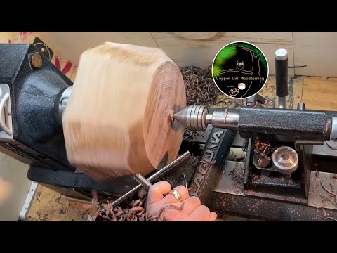 Turning The Most Stunning Walnut Bowl - Twice Turned Double Feature - Copper Owl Woodturning