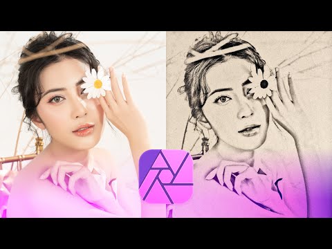 Turn Your Photo into Sketch in Affinity Photo Pencil Sketch Effect Tutorial