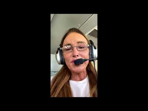 In the Hangar with Caitlyn Jenner!