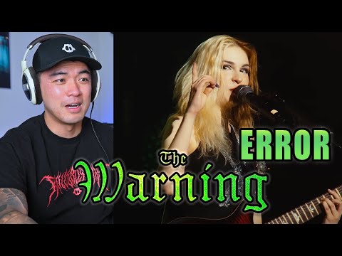 The Warning - Error Live from Pepsi Center CDMX | Rock Singer Reacts
