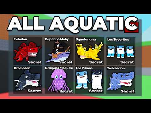 I Collected EVERY AQUATIC Brainrot in 24 Hours!