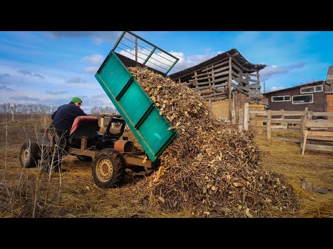 You can never have too much fuel! The branch cutter is back in action!