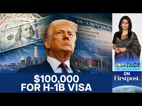 Trump Hikes H-1B VISA Fee in Setback to India | Vantage with Palki Sharma | N18G