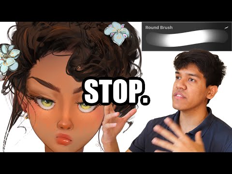 Is The Round Brush Hurting Your Art Progress?