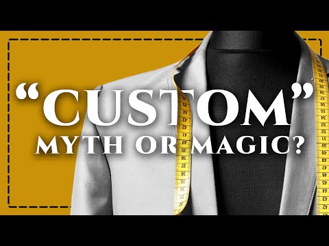 Myth or Magic: Does "Custom" Matter in Menswear?