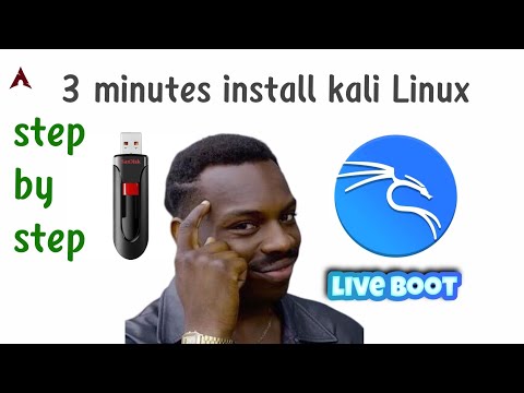 HOW TO INSTALL KALI LINUX FOR USB LIVE BOOT @GRID_HACK 