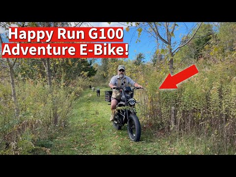 Happy Run G100 E-Bike | Game-Changer for Dog Training Adventures!