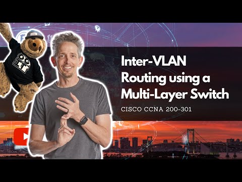 Inter-VLAN Routing using a Multi-Layer Switch | Cisco CCNA 200-301