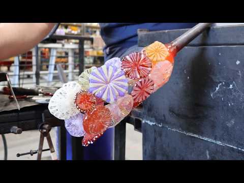 Narrated Glassblowing Process - A Truly One Of A Kind Pattern