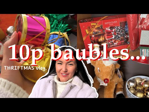 Hunting down more christmas decor | Charity Shopping in Hayle & Camborne, Cornwall | THRIFTMAS day 3