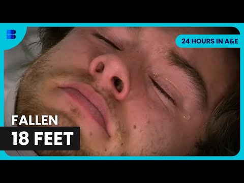 Builder Falls 18 Feet From Scaffolding Onto Concrete | 24 Hours in A&E