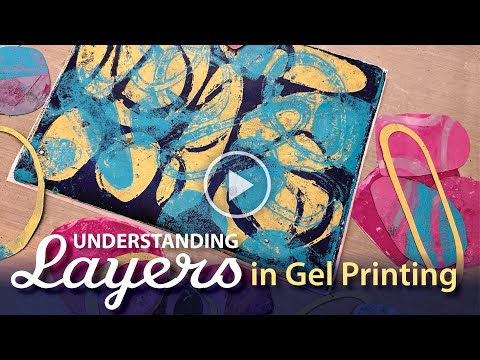 Understanding Layers: Matisse Stencils on the Gel Plate–Tutorial Tidbits