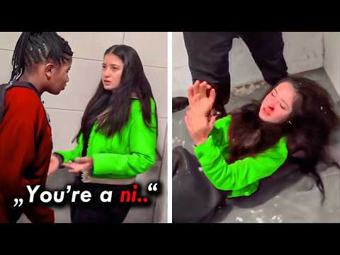 Karen SAYS N-Word Then Gets Her A$$ WHUPPED..