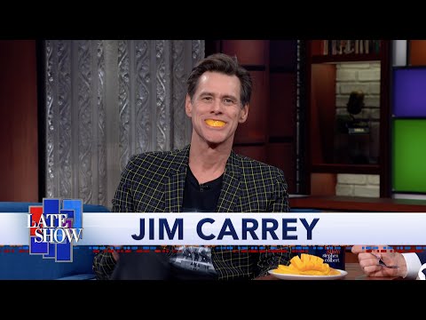 Jim Carrey's Paintings Reflect the Reality Of American Politics. And Mangoes. Lots Of Mangoes.