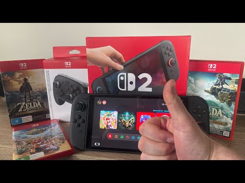 My Nintendo Switch 2 is Here – Unboxing & First Look!