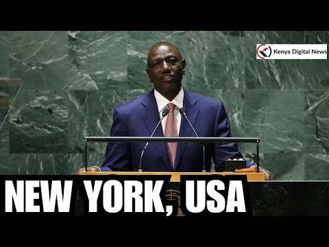 RUTO GRABS WORLD LEADERS' ATTENTION with Powerful Speech at UN General Assembly in New York, USA!!